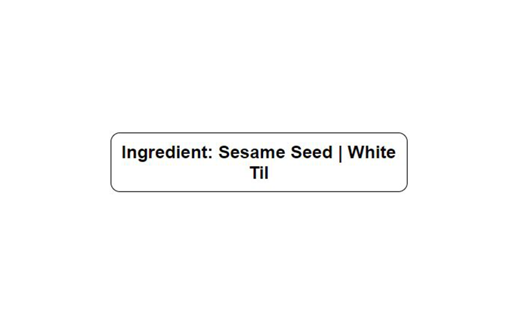 Nature's Vault Sesame Seed    Pack  100 grams